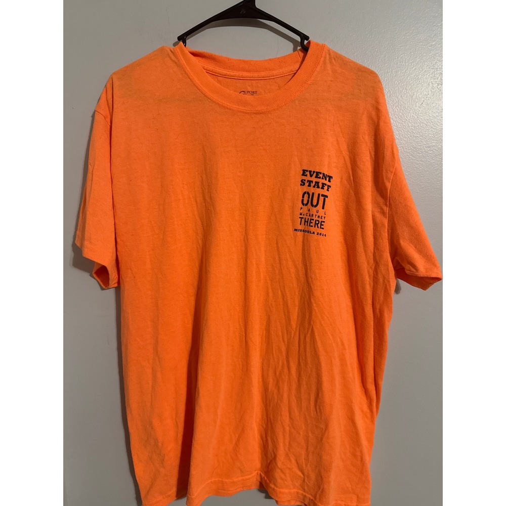 Port and Company Paul McCartney Out There Tour 2014 Missoula Event Staff Shirt L